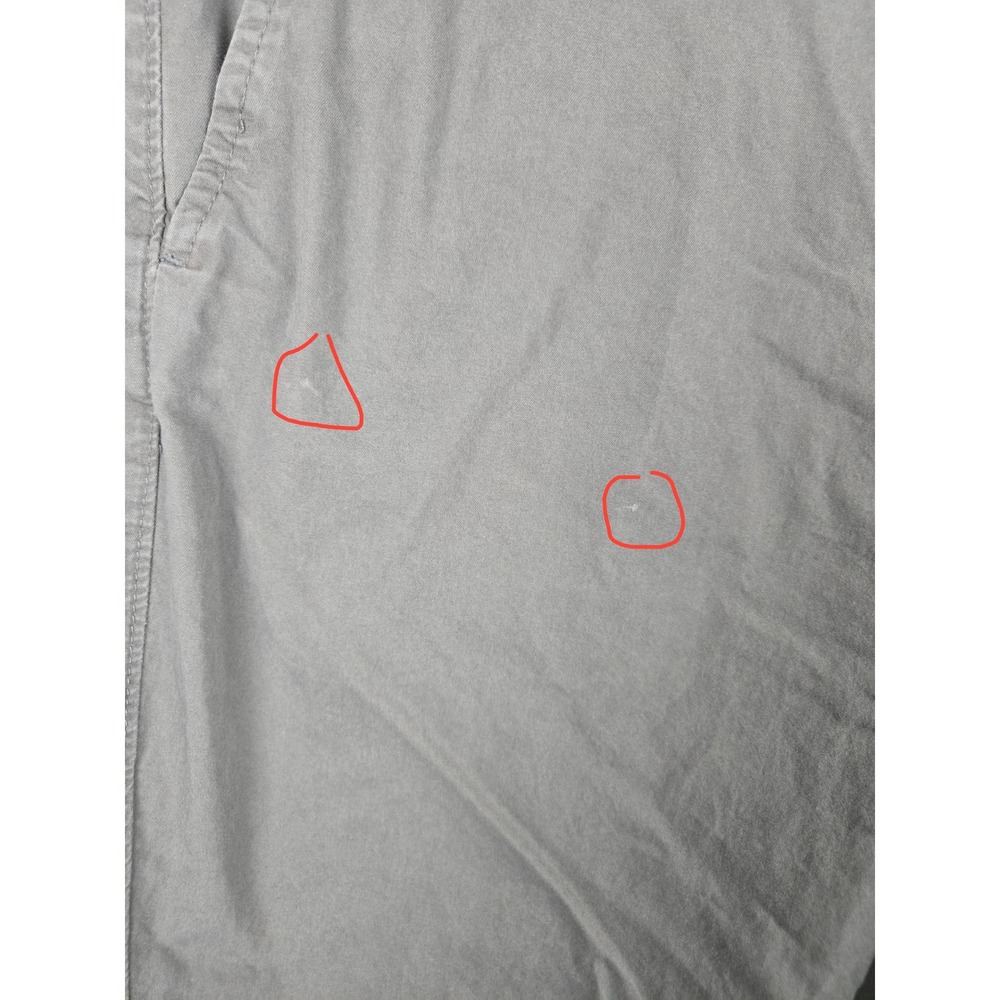 J.Crew Club Mens Gray Cotton Chino Shorts Size 36 Style 93852 SP 13 - Picture 4 of 9
